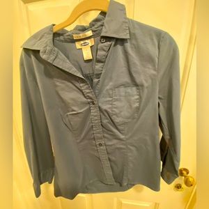Old navy women long sleeve button down Small